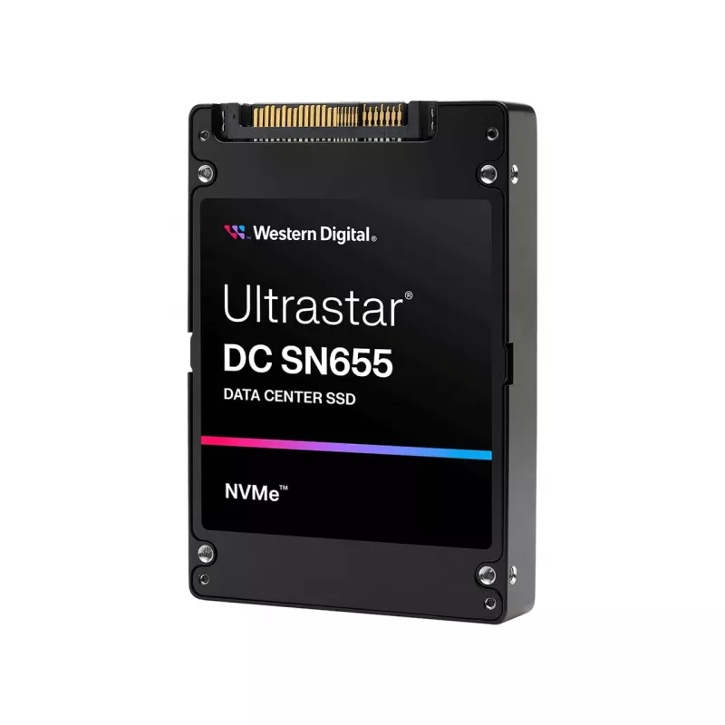 SSD-Laufwerk WESTERN DIGITAL Ultrastar DC SN655 7,68 TB and3 PCIe TLC ISE Dual Port