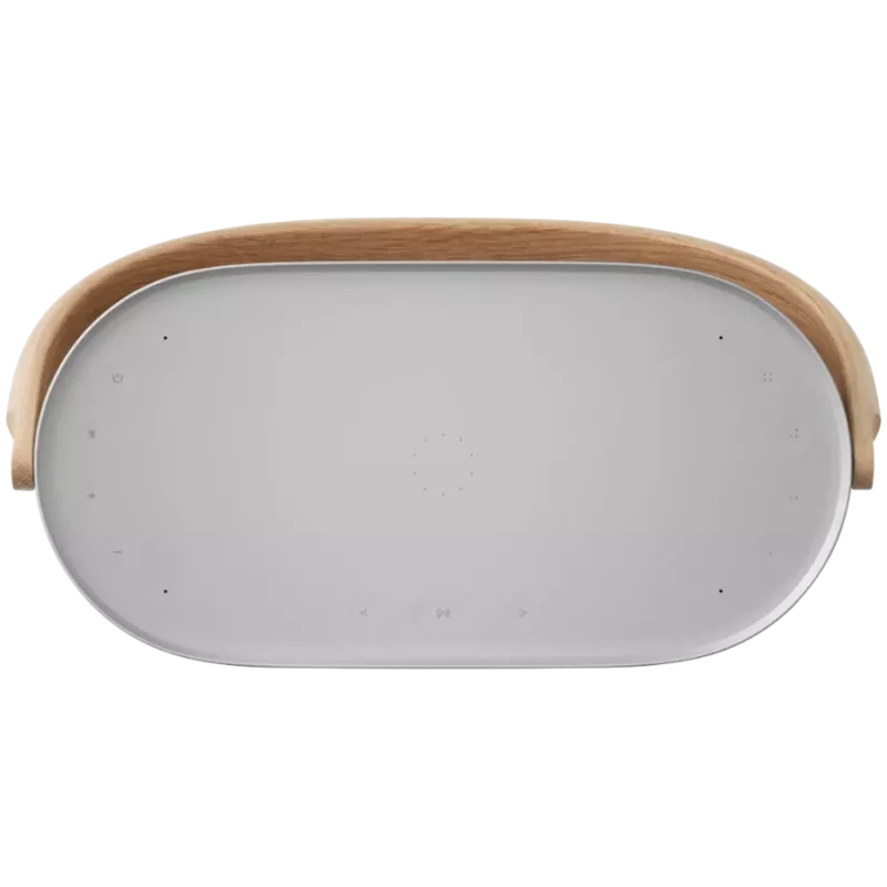 Beosound A5 Lautsprecher Nordic Weave (Bezug Nordic Weave/Griff Eiche)