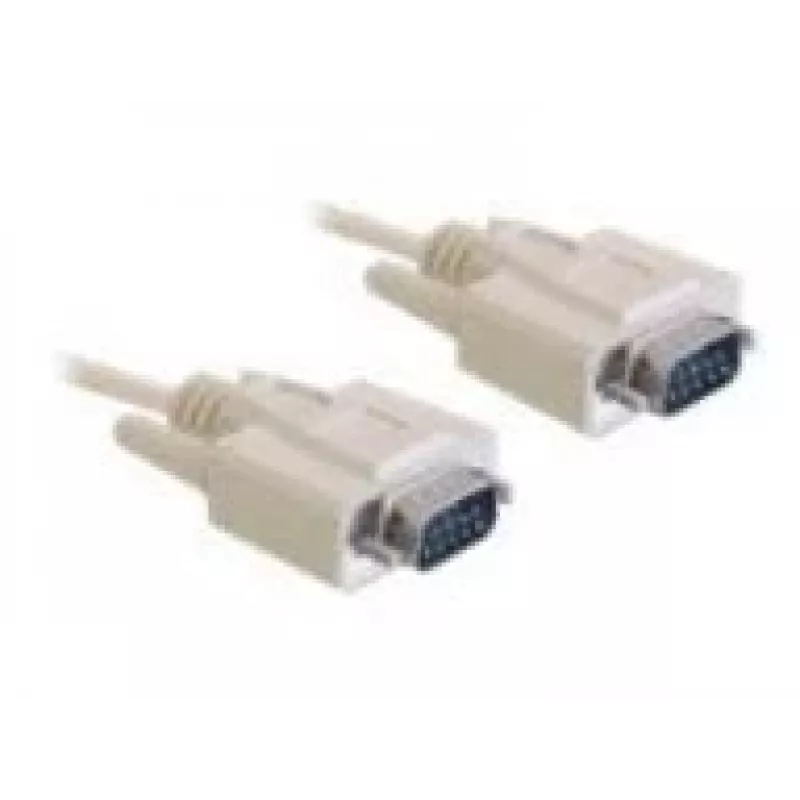 Serielles Kabel DeLOCK RS-232 1 m Beige DB-9