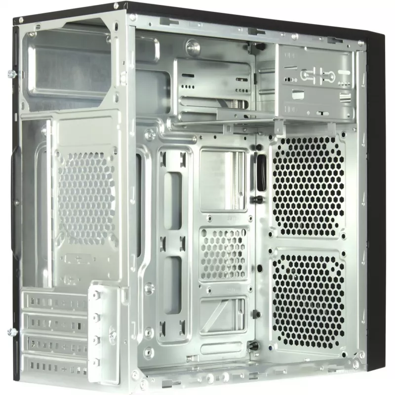 Computer case Inter-Tech Case Micro IT-6516 Ripple schwarz
