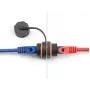 Netzwerkkabel DeLOCK 88145 RJ45 auf RJ45 Cat.6A Schwarz