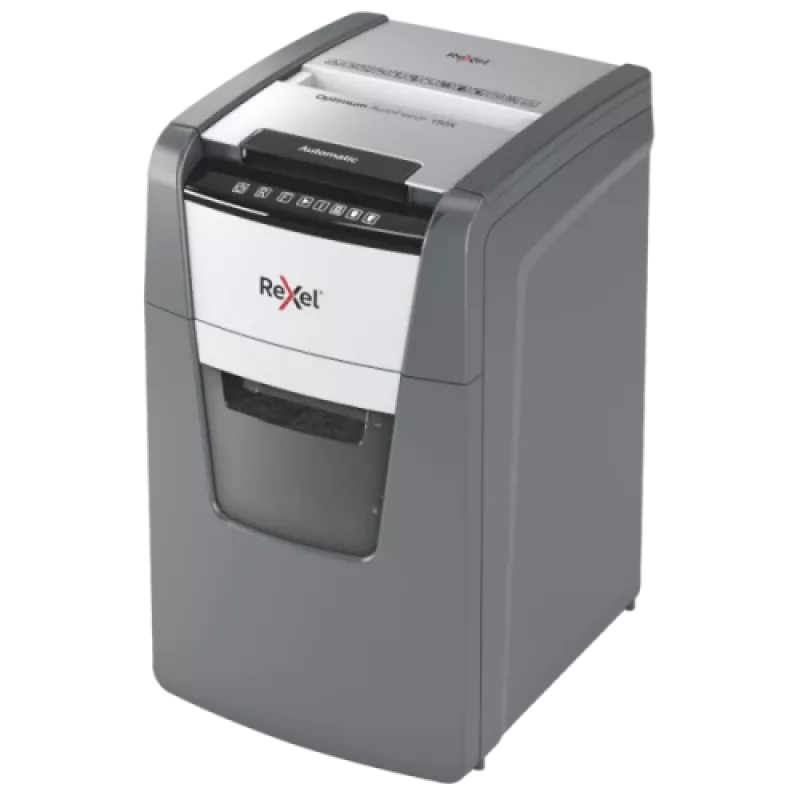 Rexel Optimum AutoFeed+ 150X Automatischer Aktenvernichter mit Partikelschnitt P4