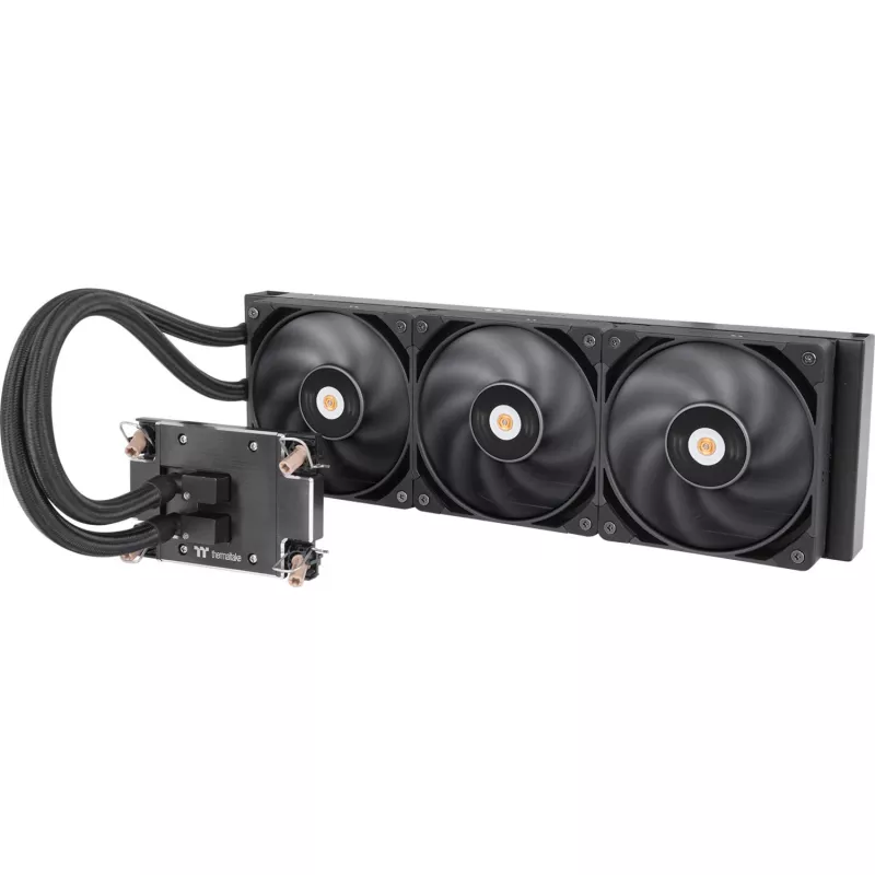 All-in-One Flüssig-CPU-Kühler THERMALTAKE AW420 mit 420 mm Radiator und RGB-Lüftern