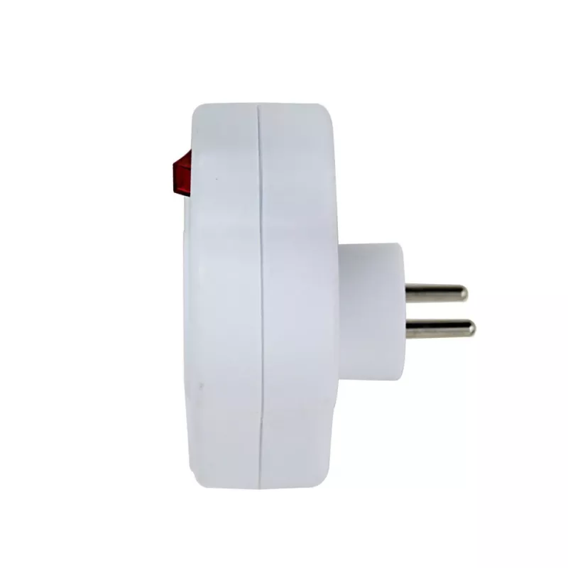 Esperanza ELK311W Elektrischer Splitter 2 GN. USB-C USB-A EIN. Weiß