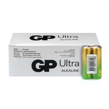 Alkaline-Batterien GP Battery LR6 AA 40 Stück (Modell 15AU21-S2)