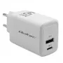 GaN 45W Ladegerät 5V 20V 1,5A 3A, 1x USB-C PD, 1x USB-A