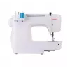 Halbautomatische Nähmaschine SINGER M2105 – 8 Stichmuster, 4-Schritt-Knopfloch, Freiarm, elektrisch, weiß