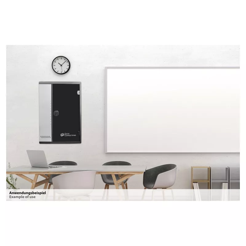 Good Connections Wand-Ladeschrank für 11 Geräte, USB-C, 30W Port
