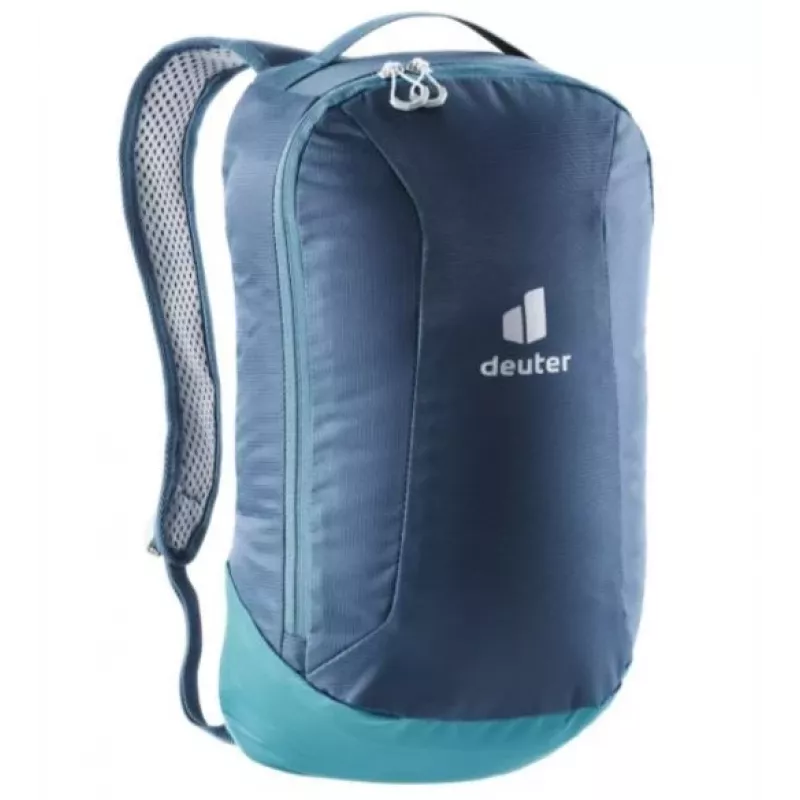 Baby-Trage-Rucksack Deuter Kid Comfort Pro, blau, Polyamid, max. 22 kg, Sonnenschutz, Seitentasche