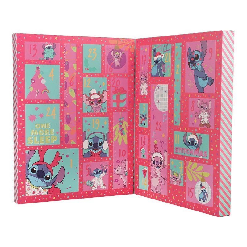 Advent Calendar Paladone Stitch Stationery 24-Day with 24 unique stationery items
