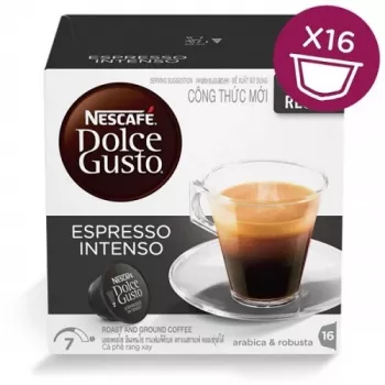 Nescafe Dolce Gusto Espresso Intenso Kaffee, 16 Kapseln