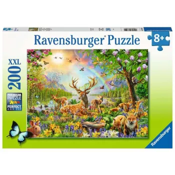 Kinderpuzzle Graceful Deer Family (200 Teile)