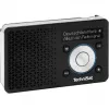 Tragbares Radio TECHNISAT DIGITRADIO 1 A — DAB+/FM, OLED-Display, USB-C, 3,5-mm-Kopfhörer, 1 W, schwarz/silber