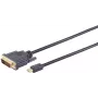 Mini DisplayPort auf DVI-D Kabel ShiverPeaks BS10-55045, Stecker–Stecker, 3 m