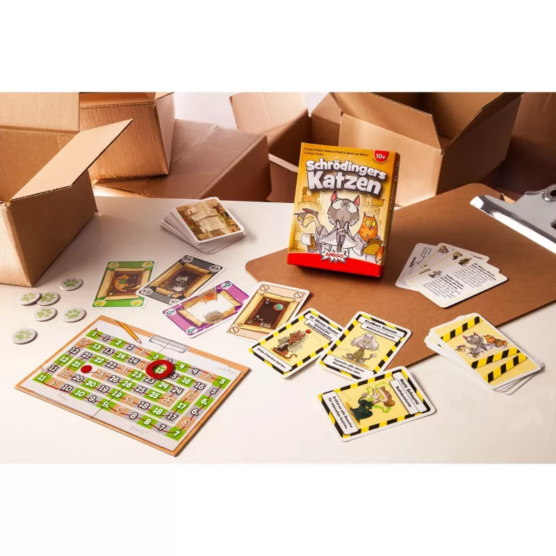 Amigo Schrödingers Katzen Brettspiel