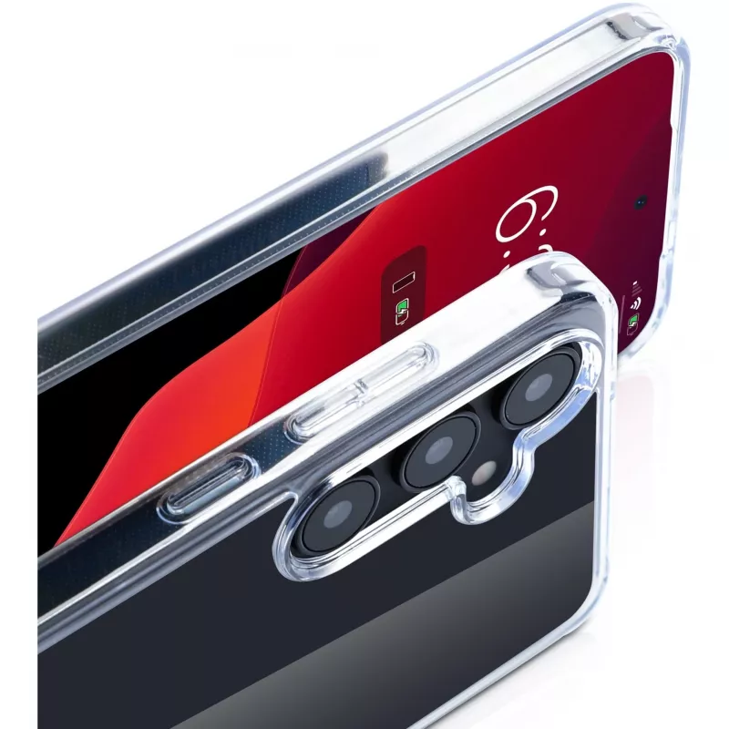 Cover nevox StyleShell SHOCKFlex für Samsung Galaxy S25+ 6,7 Zoll Transparent