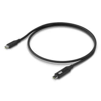 USB-Kabel Ubiquiti UACC-Cable-USB-100W-1M-BK USB C Schwarz Grau 1m 0,48 Gbit/s