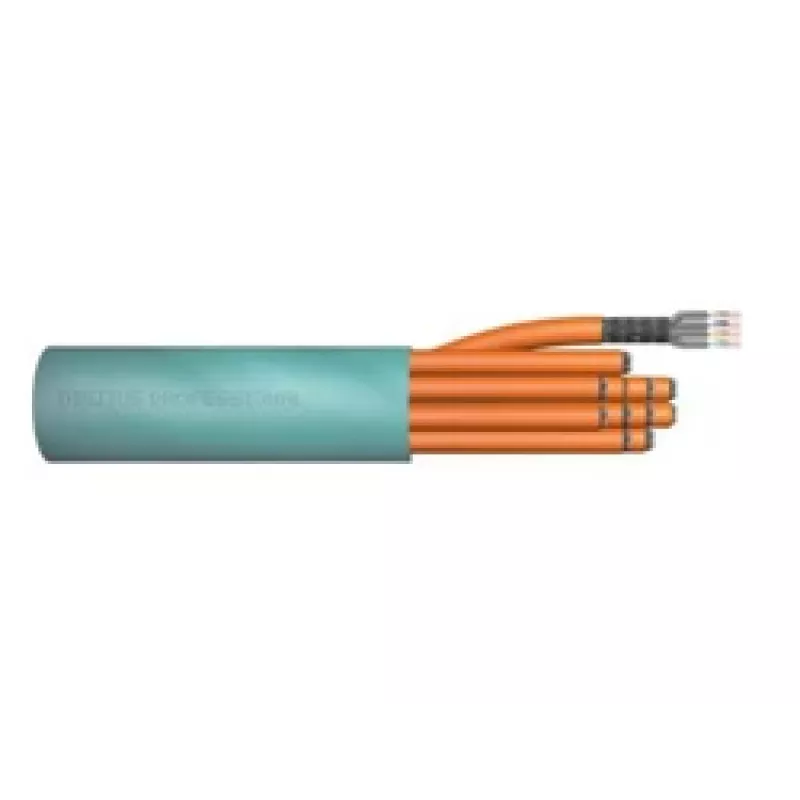 Patchkabel Digitus CAT 6A S/FTP DK-1644-A-0025/R 0,25 m Rot