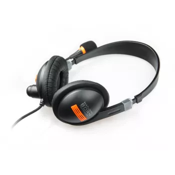 NATEC Drone Headset Kabelgebundenes Kopfband Telefonate/Musik Schwarz, Orange