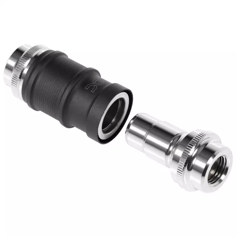 Wasserblock-Adapter Aquatuning GmbH 13857 Messing Nickel Kunststoff Schwarz Chrom