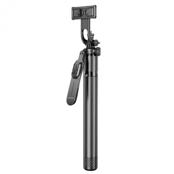 Selfie-Stick Awei X56 Aluminium schwarz – ausziehbarer Handgriff für Smartphones