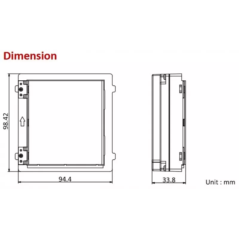 Display Hikvision DS-KD-INFO