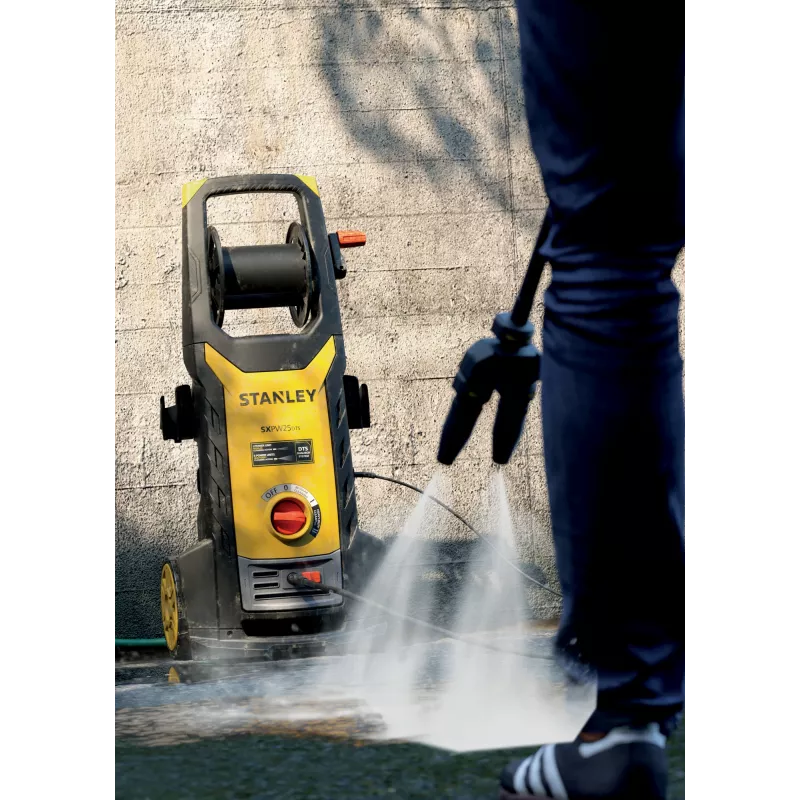 STANLEY SXPW25DTS-E Hochdruckreiniger (2500 W, 150 bar, 810 l/h) | 2500 W | 150 bar | 810 l/h