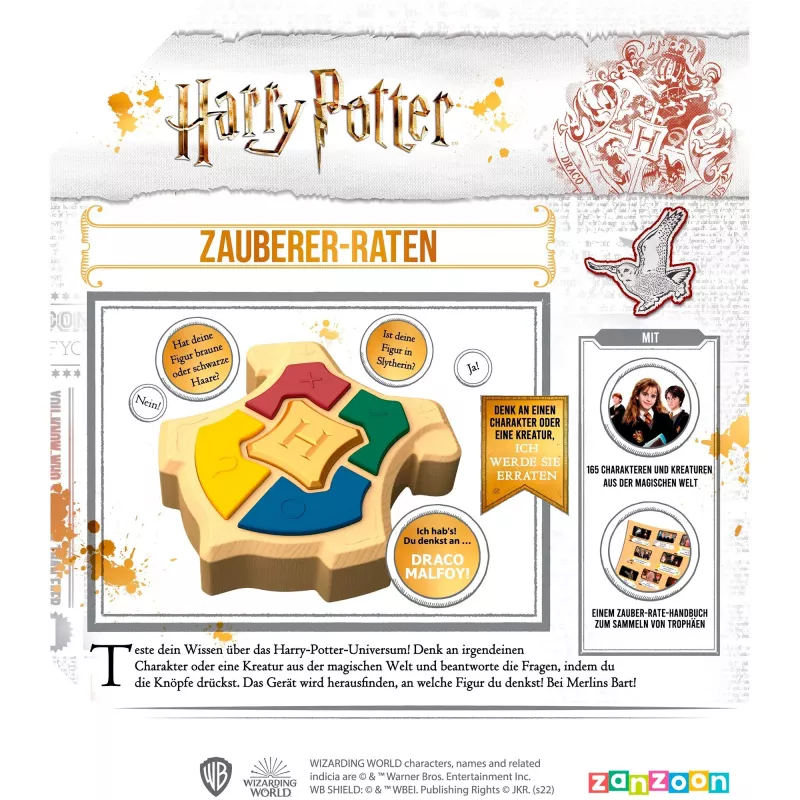 Harry Potter - Wizard Guessing Game, Quizspiel