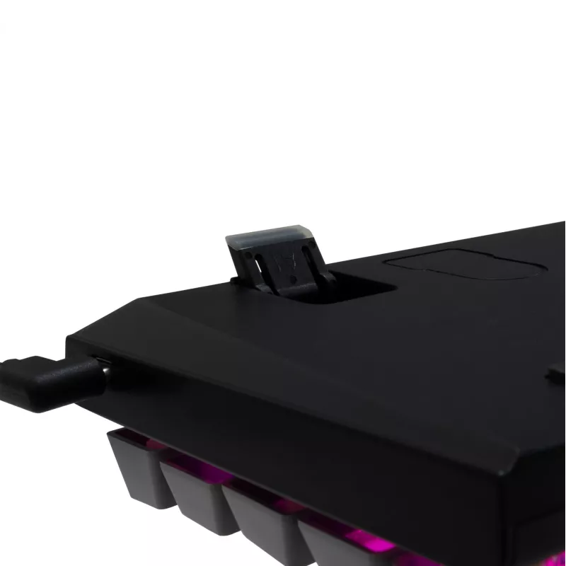Mechanische Gaming-Tastatur White Shark Wakizashi WAKIZASHI-2 mit US Red Switches, Schwarz-Grau