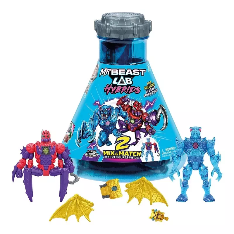 Action-Figuren Cobi Mr Beast Lab Hybrydy Multipack – Sammelset von Cobi (MO-24903)