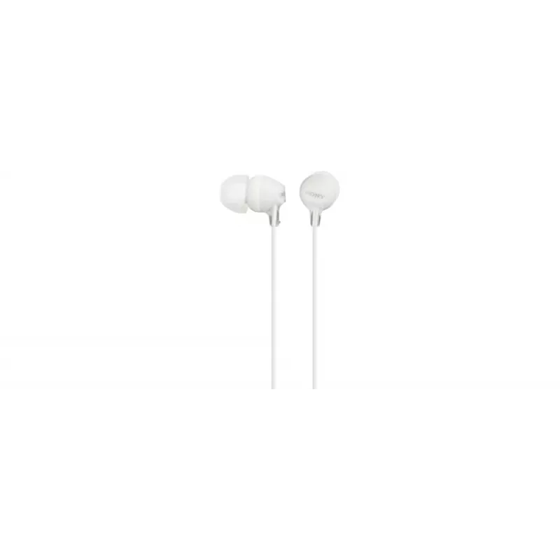Sony MDR-EX15LP, Kabelgebunden, 8 - 22000 Hz, Musik, 3 g, Kopfhörer, Weiß