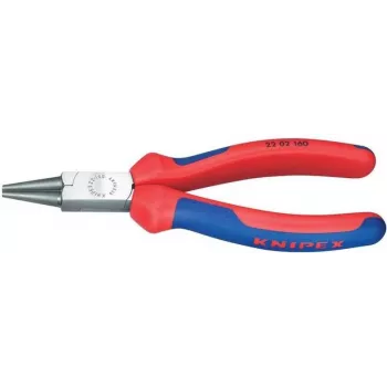 Knipex Rundzange l.160mm polierter Kopf-Mehrkomponenten-Hüllen