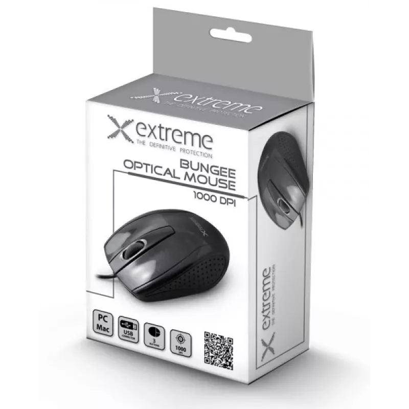 Extreme XM110K Maus USB Typ-A Optisch 1000 DPI Rechtshänder