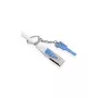 Patchkabel RJ45 - CAT6A 500 MHz - 1,0 m - grau - S-STP (S/FTP) - mit Verriegelung - AWG26 - Synergy 21