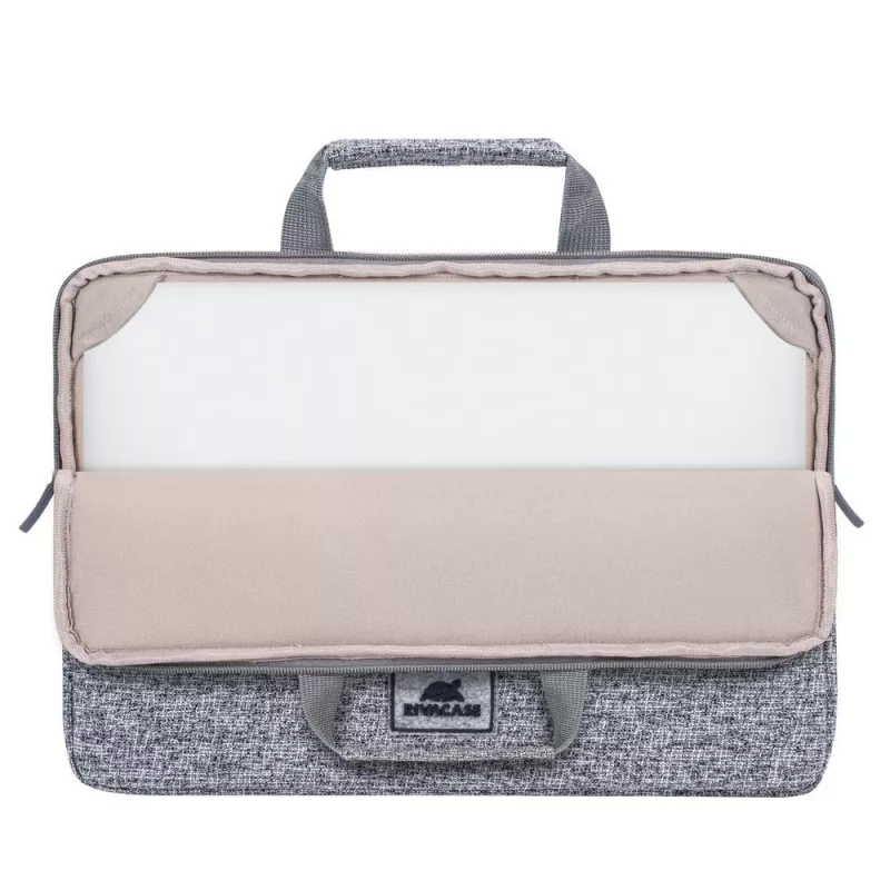 Rivacase 7913 33,8 cm (13.3) Sleeve-Tasche Schwarz, Grau