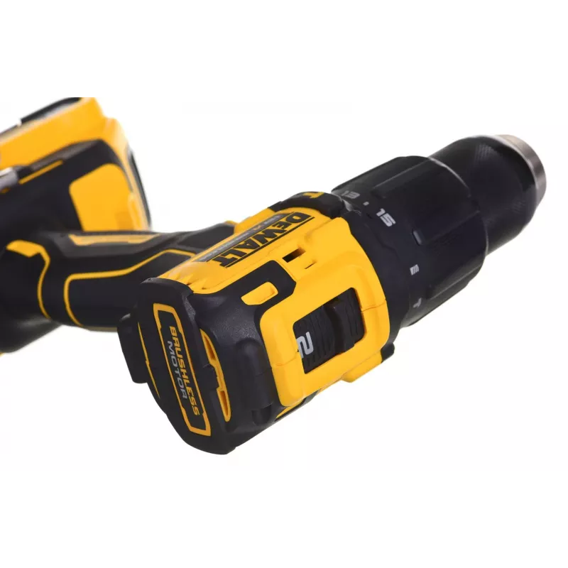 Dewalt DCD709D2T Schlagschrauber mit Akku und Ladegerät