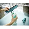 Leifheit 51000 elektrischer Fensterreiniger Türkis, Weiß