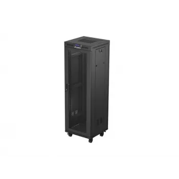 19 Zoll freistehendes Rack-Gehäuse LANBERG FF01-6637-23BL 37U 600x600 schwarz