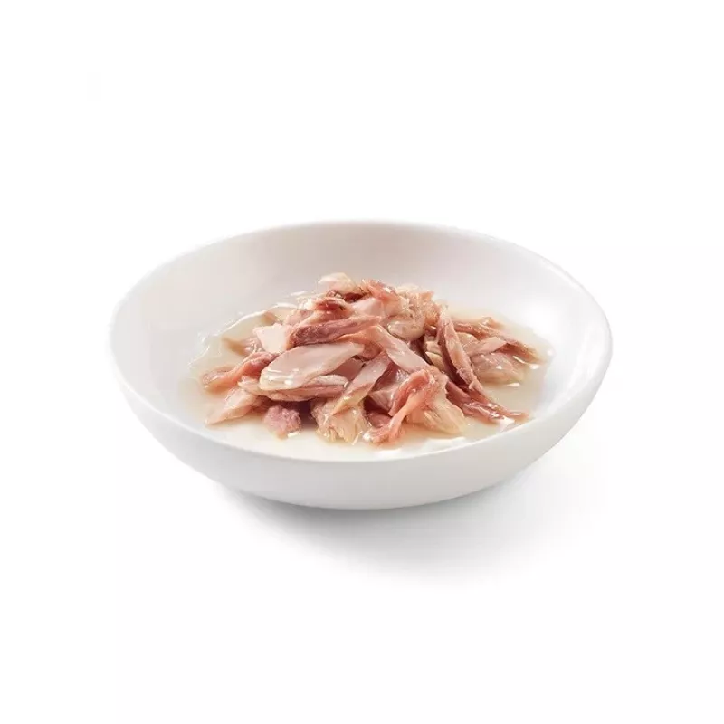 SCHESIR in Kochwasser Thunfisch mit Rind und Reis - Nassfutter für Katzen - 85 g