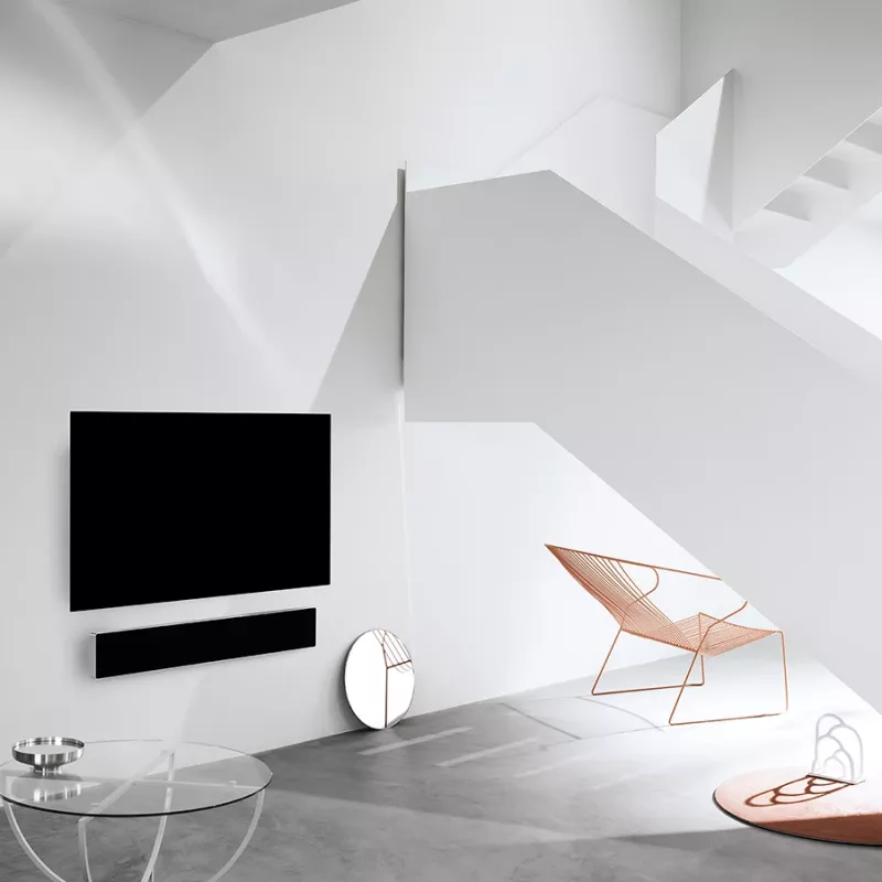 Soundbar Bang & Olufsen Beosound Stage Dolby Atmos Schwarz Silber