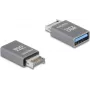 DeLOCK 67230 Kabel-Adapter USB Type-E auf USB Type-A Grau