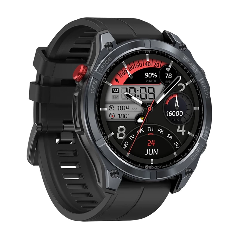 Smartwatch Zeblaze Stratos 4 Schwarz