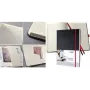 Sigel Conceptum Schreibnotizbuch A4 194 Blatt Schwarz Rot