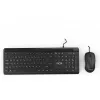 Inca IMK-377 Tastatur Maus enthalten Office USB Türkisch Schwarz