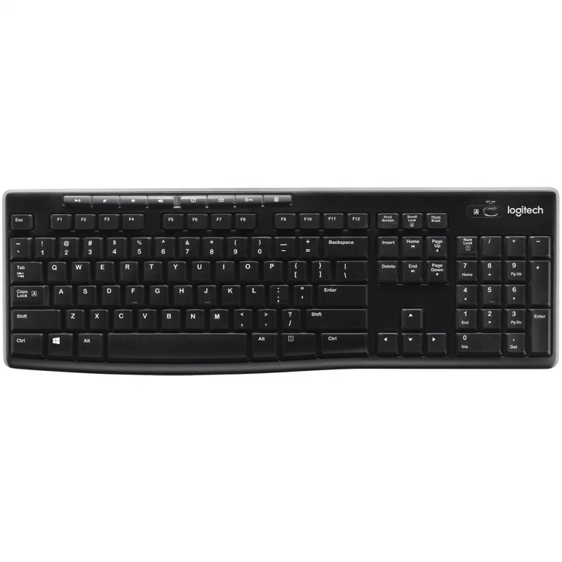 Logitech Wireless Tastatur K270 – Tastatur – kabellos