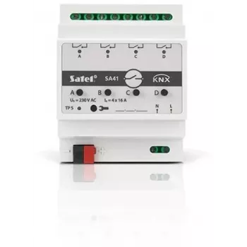 SATEL KNX 4-Kanal-Schaltaktor KNX-SA41