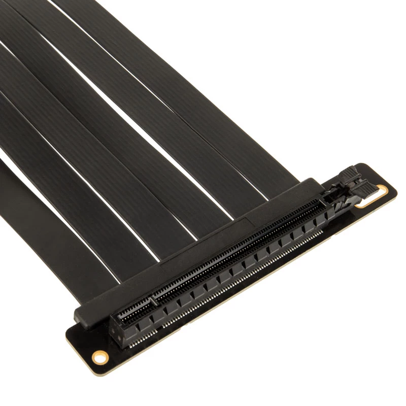 Kolink PCI Express 5.0 x16 auf x16 Riser-Kabel, 90 Grad, schwarz – 30 cm