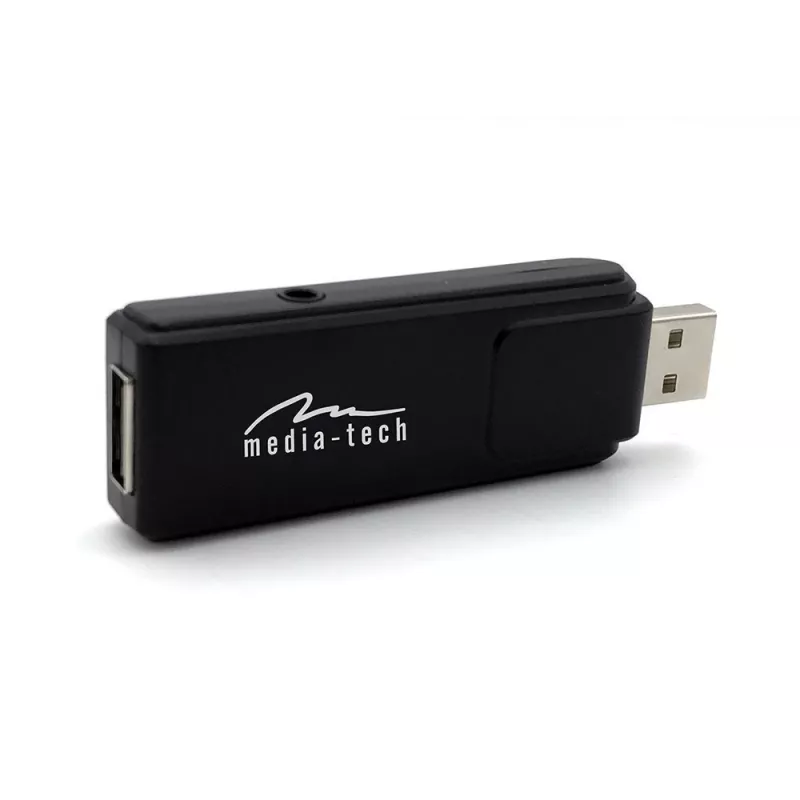 Karaoke-Mikrofon MEDIA-TECH MT395 Accent Pro — kabelgebunden, schwarz, Ein-/Ausschalter, max. Reichweite 20 m, 2er-Pack