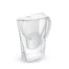 Wasserfilterkanne BRITA Marella mit Maxtra Pro Kartusche, 2,4 L Wassertank, weiß, ergonomischer Griff