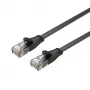 Ethernet-Kabel Unitek Cat6 UTP RJ45 3 m, Gigabit, 250 MHz, schwarz, Vollleiter, PVC-Mantel